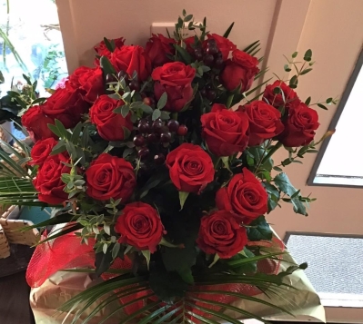 24 Red Rose Bouquet