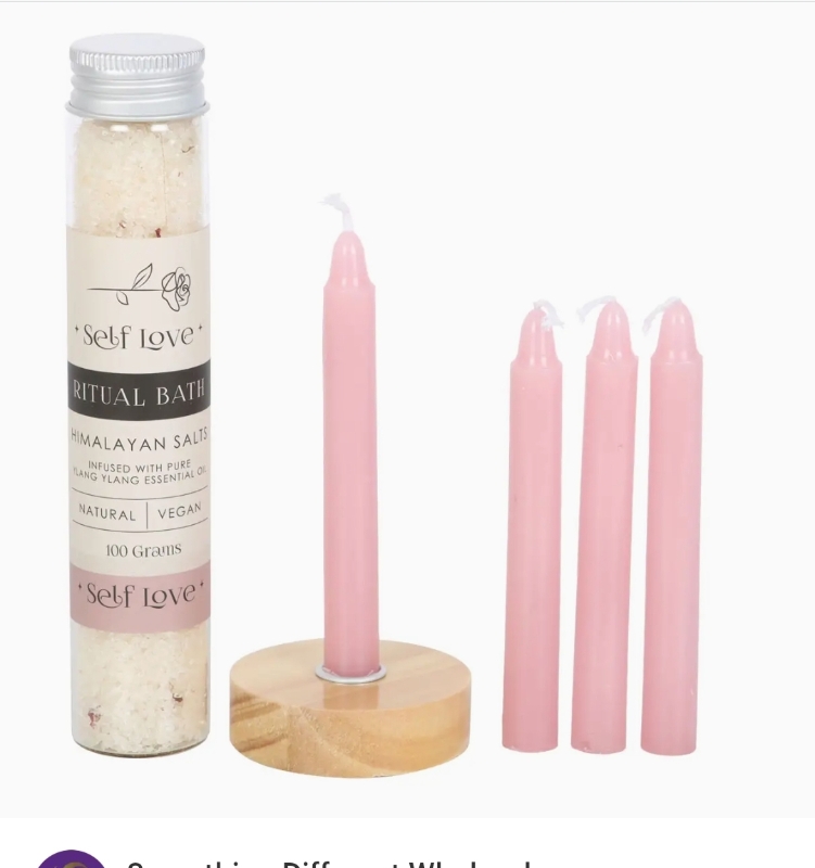 Himalayan Bath Salts & Candle Set