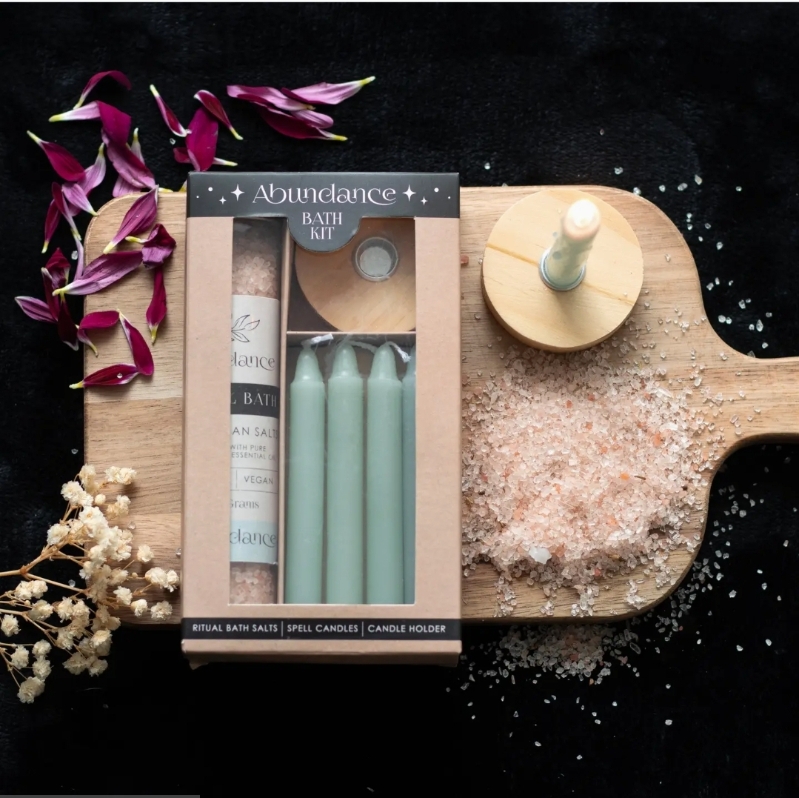 Himalayan Bath Salts & Candle Set