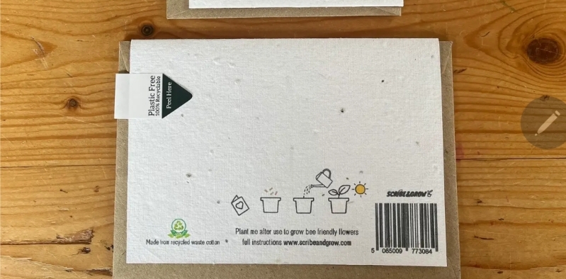 Plantable Seed Card