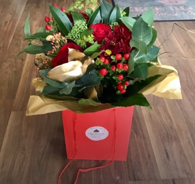 Red and Gold Bouquet