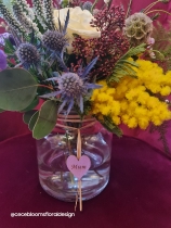 Country Garden Mothers Day Apothecary Vase