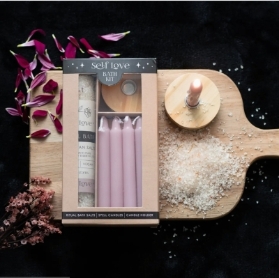 Himalayan Bath Salts & Candle Set