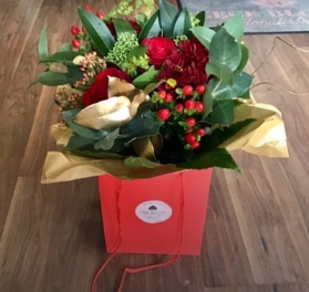 Red and Gold Bouquet